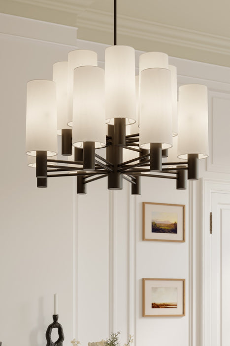 Minka-Lavery - 10286-860 - 16 Light Chandelier - Draxen - Dark Bronze