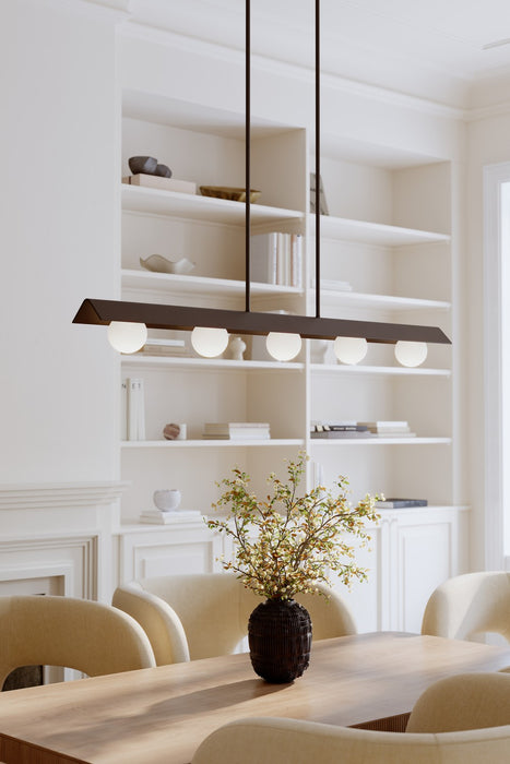 Minka-Lavery - 10417-860-L - LED Linear Chandelier - Vestra - Dark Bronze