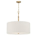 Minka-Lavery - 10426-732 - Three Light Pendant - Molvene - Legacy Brass