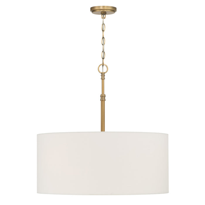 Minka-Lavery - 10426-732 - Three Light Pendant - Molvene - Legacy Brass