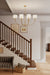Minka-Lavery - 10427-732 - Six Light Linear Chandelier - Molvene - Legacy Brass