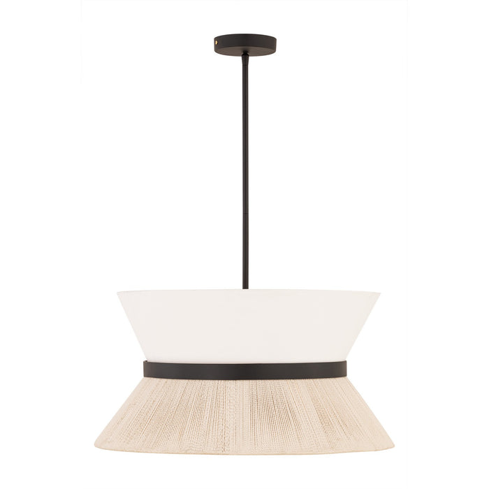 Minka-Lavery - 12046-868 - Three Light Pendant - Aurellan - Plated Dark Bronze