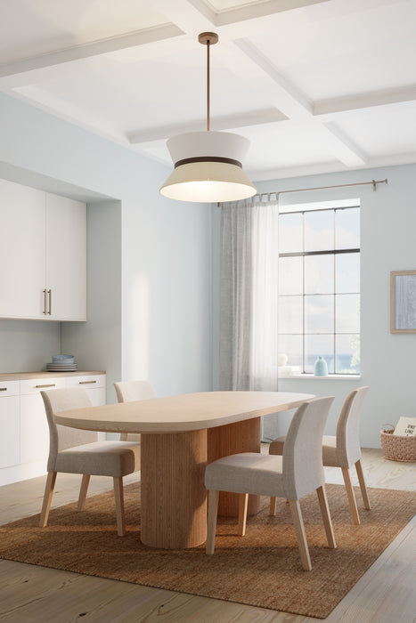 Minka-Lavery - 12046-868 - Three Light Pendant - Aurellan - Plated Dark Bronze