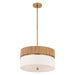 Minka-Lavery - 12056-732 - Three Light Pendant - Nebri - Legacy Brass