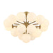 Minka-Lavery - 12079-732 - 19 Light Convertible Chandelier/Semi-Flush Mount - Lunara - Legacy Brass