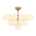 Minka-Lavery - 12079-732 - 19 Light Convertible Chandelier/Semi-Flush Mount - Lunara - Legacy Brass