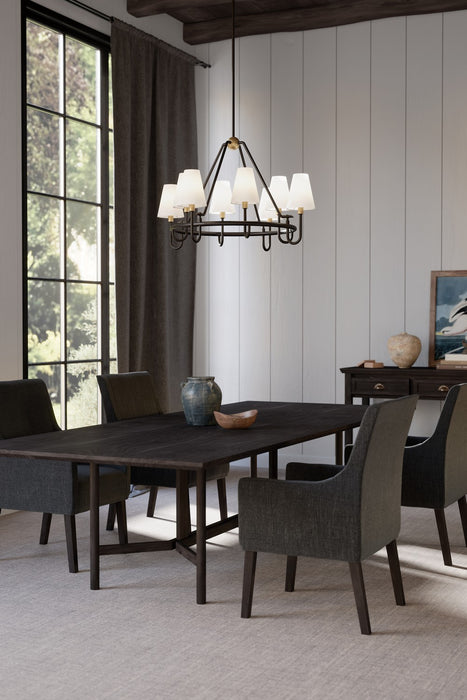 Minka-Lavery - 12108-855 - Eight Light Pendant - Bellforge - Legacy Brass