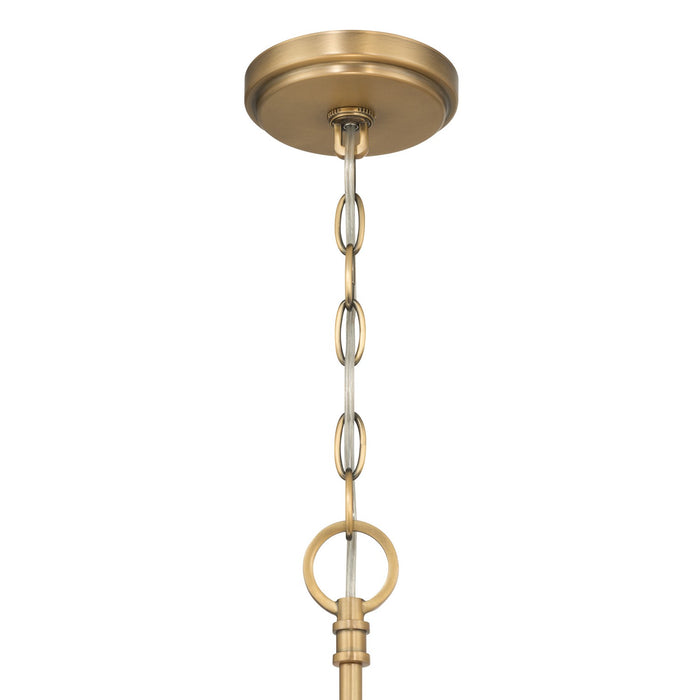 Minka-Lavery - 12115-732 - Five Light Chandelier - Molvene - Legacy Brass