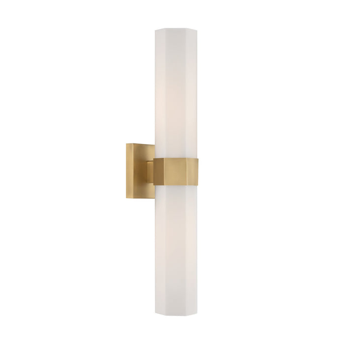Minka-Lavery - 12122-732 - Two Light Bath Bar - Delgada - Legacy Brass