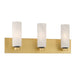 Minka-Lavery - 12323-876 - Three Light Vanity - Wexmere - Legacy Brass