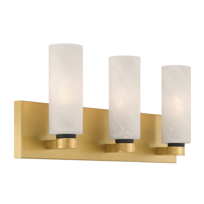Minka-Lavery - 12323-876 - Three Light Vanity - Wexmere - Legacy Brass