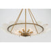 Minka-Lavery - 12396-732 - Six Light Pendant - Althira - Legacy Brass