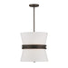 Minka-Lavery - 12415-860 - Three Light Pendant - Dalvor - Dark Bronze