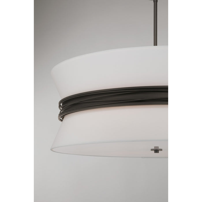 Minka-Lavery - 12416-860 - Six Light Pendant - Dalvor - Dark Bronze