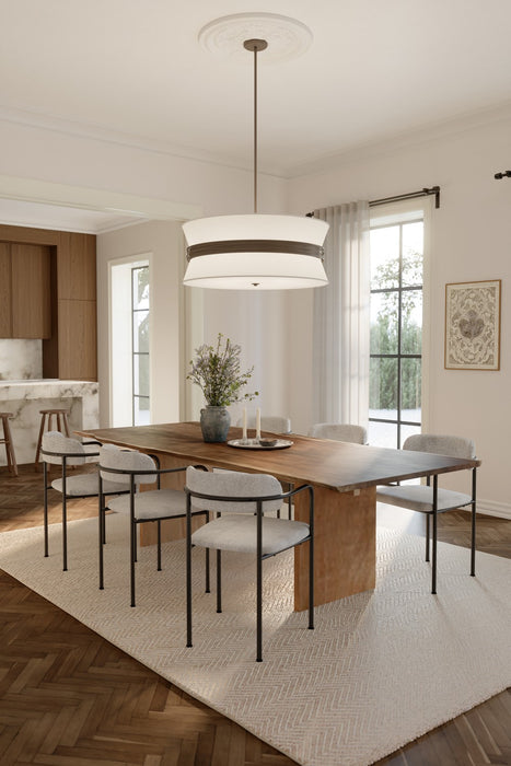 Minka-Lavery - 12416-860 - Six Light Pendant - Dalvor - Dark Bronze