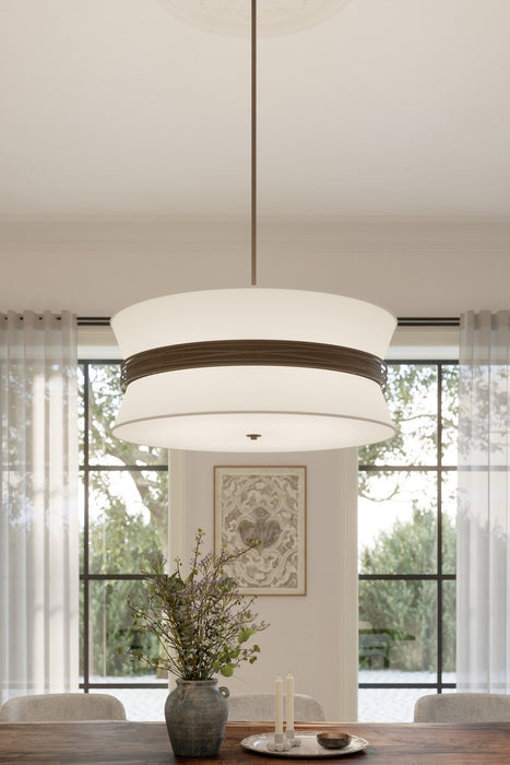 Minka-Lavery - 12416-860 - Six Light Pendant - Dalvor - Dark Bronze