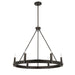 Minka-Lavery - 12418-860 - Six Light Pendant - Dalvor - Dark Bronze