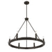Minka-Lavery - 12418-860 - Six Light Pendant - Dalvor - Dark Bronze