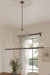 Minka-Lavery - 12727-796 - Five Light Linear Chandelier - Noellea - Dark Bronze