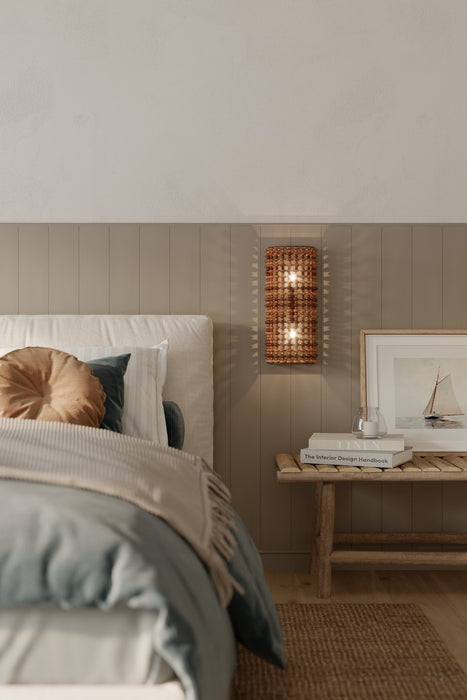 Minka-Lavery - 12952-860 - Two Light Wall Sconce - Beaudelle - Dark Bronze