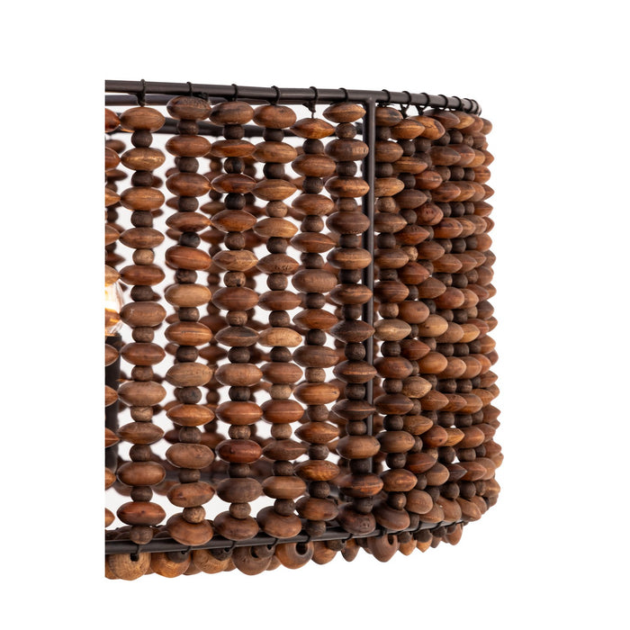 Minka-Lavery - 12954-860 - Four Light Pendant - Beaudelle - Dark Bronze