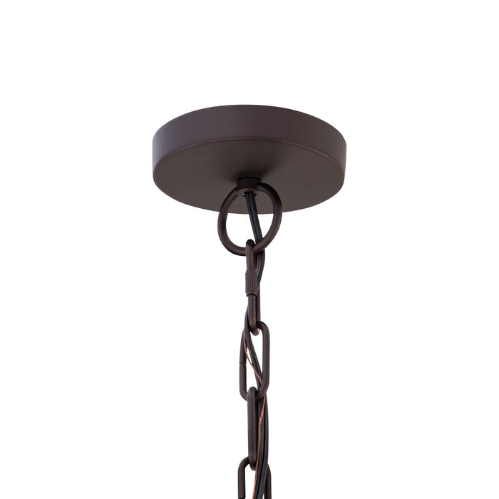 Minka-Lavery - 12955-860 - Five Light Pendant - Beaudelle - Dark Bronze