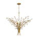 Minka-Lavery - 13956-870 - Eight Light Chandelier - Ramus - Painted Legacy Brass