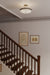 Minka-Lavery - 14086-84 - Three Light Semi-Flush Mount - Halora - Brushed Nickel