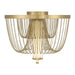 Minka-Lavery - 15255-732-L - LED Flush Mount - Jezelle - Legacy Brass