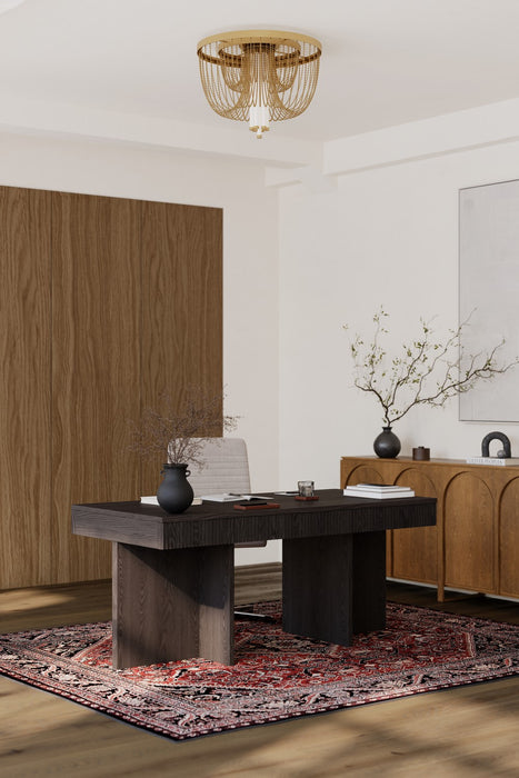 Minka-Lavery - 15255-732-L - LED Flush Mount - Jezelle - Legacy Brass