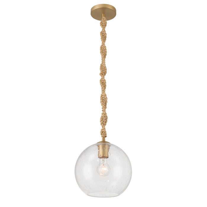 Minka-Lavery - 15565-732 - One Light Mini Pendant - Elyric - Legacy Brass