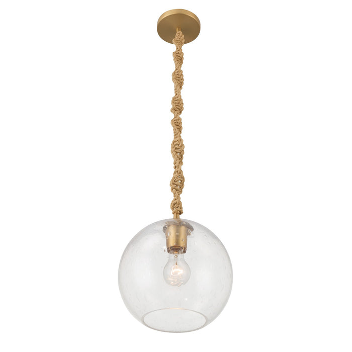 Minka-Lavery - 15565-732 - One Light Mini Pendant - Elyric - Legacy Brass