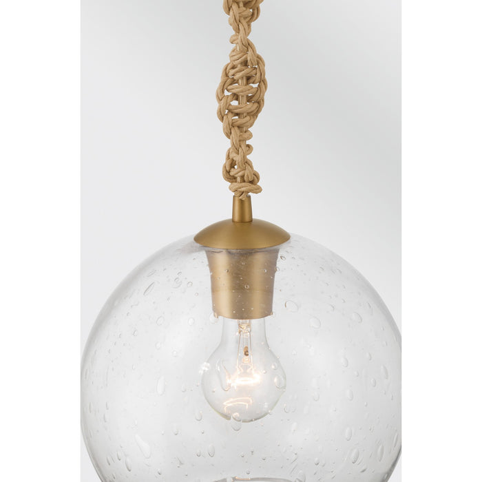 Minka-Lavery - 15565-732 - One Light Mini Pendant - Elyric - Legacy Brass
