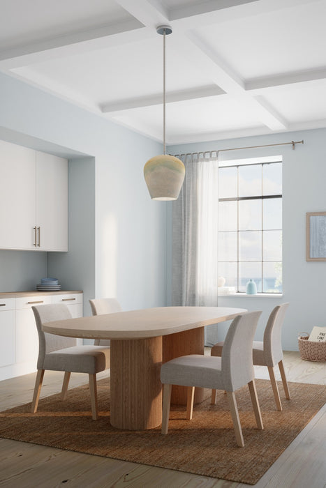 Minka-Lavery - 15575-613 - One Light Pendant - Sandrelle - Polished Nickel