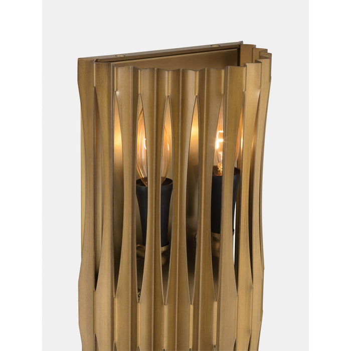 Minka-Lavery - 16020-877 - Four Light Wall Sconce - Aven - Sand Coal Black