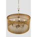 Minka-Lavery - 16026-877 - Six Light Pendant - Aven - Sand Coal Black