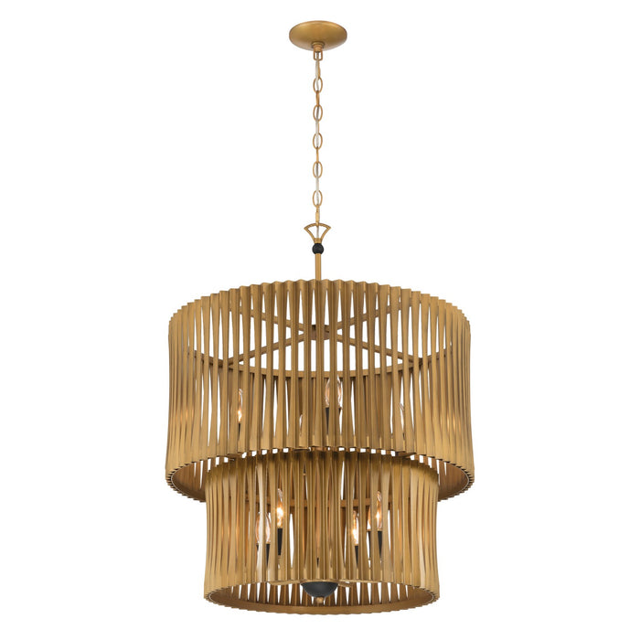 Minka-Lavery - 16028-877 - Eight Light Pendant - Aven - Sand Coal Black