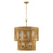 Minka-Lavery - 16028-877 - Eight Light Pendant - Aven - Sand Coal Black
