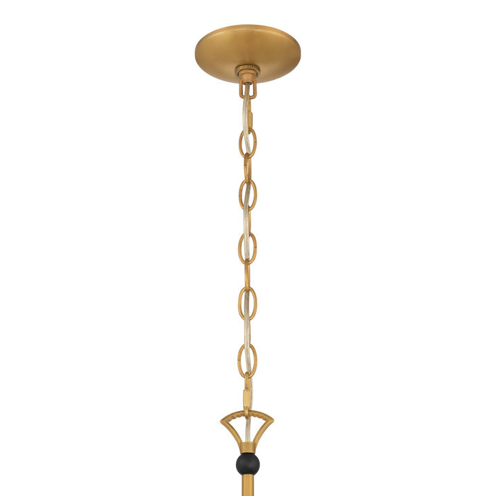 Minka-Lavery - 16028-877 - Eight Light Pendant - Aven - Sand Coal Black