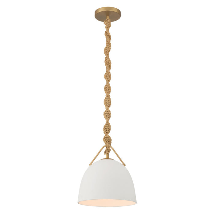 Minka-Lavery - 16065-732 - One Light Mini Pendant - Cordón - Legacy Brass