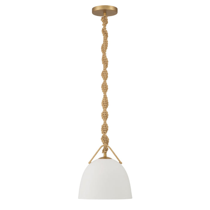 Minka-Lavery - 16065-732 - One Light Mini Pendant - Cordón - Legacy Brass
