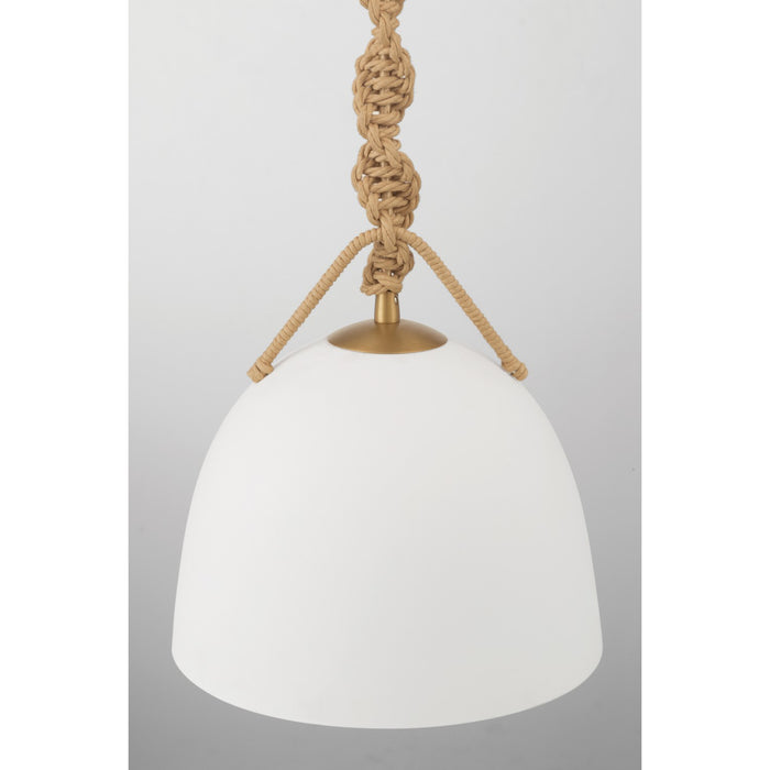 Minka-Lavery - 16065-732 - One Light Mini Pendant - Cordón - Legacy Brass