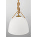 Minka-Lavery - 16065-732 - One Light Mini Pendant - Cordón - Legacy Brass