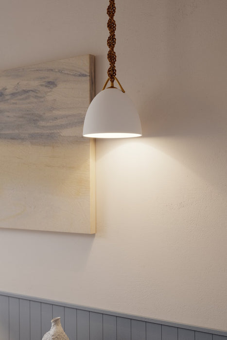 Minka-Lavery - 16065-732 - One Light Mini Pendant - Cordón - Legacy Brass