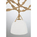 Minka-Lavery - 16067-732 - Three Light Linear Chandelier - Cordón - Legacy Brass