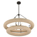Minka-Lavery - 17116-860 - Eight Light Pendant - Aeris - Dark Bronze