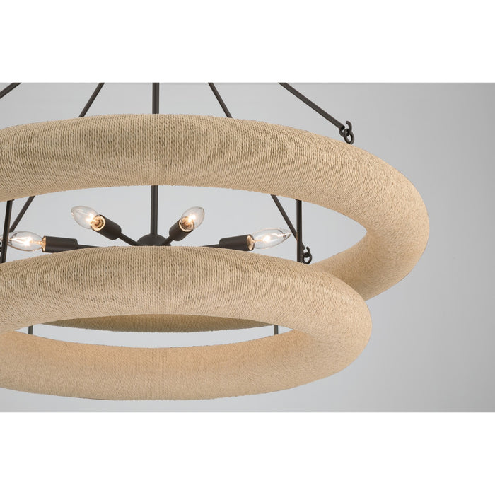 Minka-Lavery - 17116-860 - Eight Light Pendant - Aeris - Dark Bronze