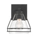 Minka-Lavery - 17641-899 - One Light Bath Sconce - Lorenth - Dark Matte Black