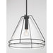 Minka-Lavery - 17649-899 - One Light Pendant - Lorenth - Dark Matte Black