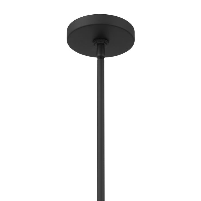 Minka-Lavery - 17649-899 - One Light Pendant - Lorenth - Dark Matte Black